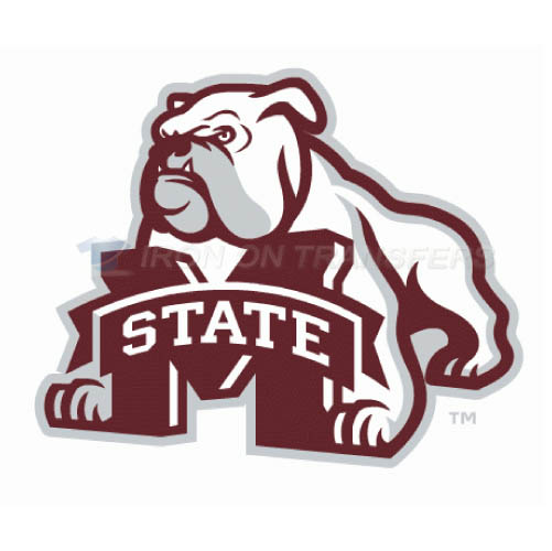 Mississippi State Bulldogs Logo T-shirts Iron On Transfers N5127